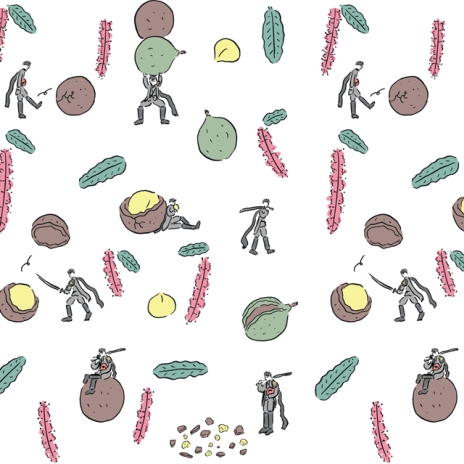 画像ギャラリー No.017のサムネイル画像 / 「刀剣乱舞-ONLINE-」,イラストレーター鬼頭 祈氏とのコラボグッズに新柄が登場