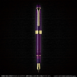 画像ギャラリー No.003のサムネイル画像 / 「刀剣乱舞-ONLINE-」のへし切長谷部をイメージした万年筆が発売決定。付属するオリジナルインクは紫苑色