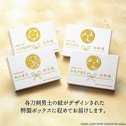 画像ギャラリー No.002のサムネイル画像 / 「刀剣乱舞-ONLINE-」,歌仙兼定含む刀剣男士4振りをイメージしたカードケースが本日発売