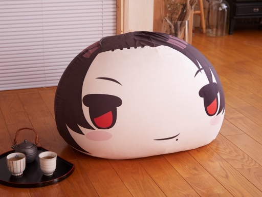 画像ギャラリー No.002のサムネイル画像 / アニメ「続『刀剣乱舞-花丸-』」のびっぐもちぷちまるっこソファクッション「加州清光」が本日予約開始