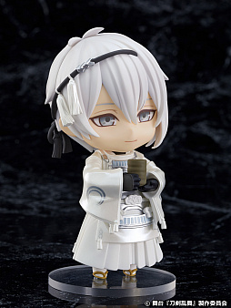 画像ギャラリー No.010のサムネイル画像 / 「舞台『刀剣乱舞』悲伝 結いの目の不如帰」の白い“三日月宗近”がねんどろいど化