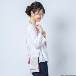 画像ギャラリー No.013のサムネイル画像 / 「刀剣乱舞-ONLINE-」と日本の伝統織物のコラボにスマホポシェットが登場。一期一振ら四振りの刀剣男士がラインナップ