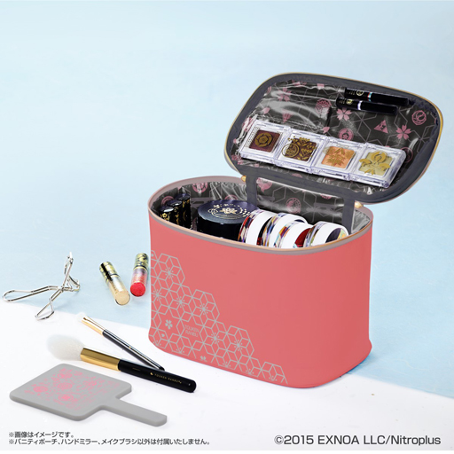 画像ギャラリー No.002のサムネイル画像 / 「刀剣乱舞-ONLINE-」のバニティコスメポーチ&メイクツールセットが登場