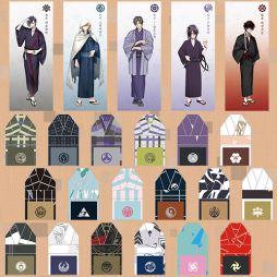 画像ギャラリー No.005のサムネイル画像 / 「刀剣乱舞-ONLINE-」のてぬぐいコレクション第5弾が楽天コレクションで5月14日に発売。初の軽装バージョン