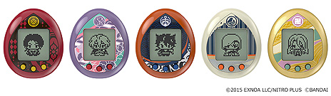 画像ギャラリー No.004のサムネイル画像 / 「刀剣乱舞-ONLINE-」コラボたまごっち,その名も“とうらぶっち”全5種の予約受付が本日スタート