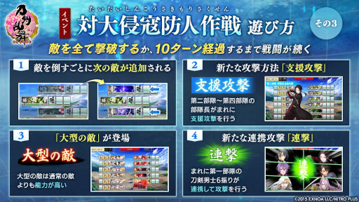 画像ギャラリー No.005のサムネイル画像 / 「刀剣乱舞-ONLINE-」,新刀剣男士“七星剣(しちせいけん)”が獲得できる新イベント「対大侵寇防人作戦」を開催