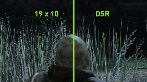 画像ギャラリー No.002のサムネイル画像 / フルHDディスプレイでも4K並みの画質を。NVIDIA,新技術「DSR」の日本語字幕付きムービーを公開