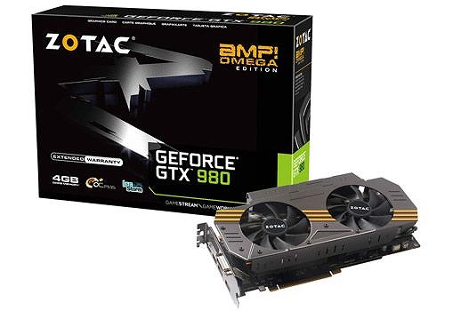 新設計のGPUクーラーを搭載してOC仕様のZOTAC製GTX 980カードが発売
