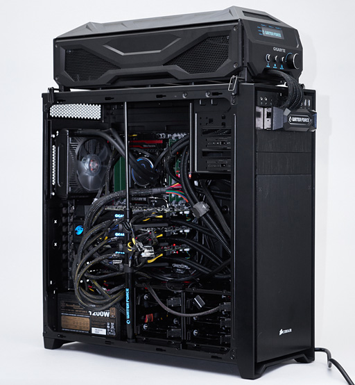 ������#053�Υ���ͥ���/43���ߤΡִʰױ�����ͤ�OC��GTX 980��3����緿��ѥ����ƥ�Υ��åȡפ�PC���Ȥ߹���Ǥߤ���GIGABYTE��GV-N980X3WA-4GD�ץ�ӥ塼