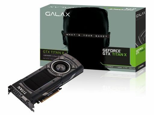 画像ギャラリー No.001のサムネイル画像 / GALAX,GTX TITAN Xカードを税込16万4380円で国内発売