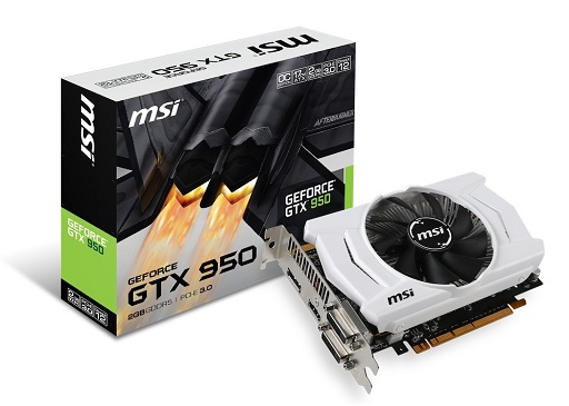 ���������꡼ No.002�Υ���ͥ������ / MSI��GTX 950������2���ʤ�ȯ�䡣FF����HD�Υ�������°�����ڡ����