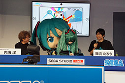 ������#011�Υ���ͥ���/��TGS 2014�ϥߥ����衼����3�Ф�ޤ��롣�ֽ鲻�ߥ� Project mirai �Ǥ�ä����ס��µ��ץ쥤����Ϫ���줿���ơ������٥�Ȥ��ݡ���