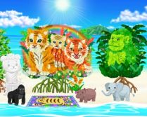 画像ギャラリー No.005のサムネイル画像 / 「マングローブと不思議なクマたち」×「テルマエ・ロマエ ガチャ」,コラボイベントを開催