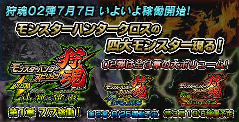 画像ギャラリー No.001のサムネイル画像 / 「モンスターハンター スピリッツ 狩魂」,“狩魂02弾”が7月7日から順次稼動
