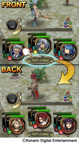 画像ギャラリー No.002のサムネイル画像 / KONAMIとトライエースがタッグを組んで贈るスマホ向けRPG「クロノスリング」が配信開始。ゲーム内ポイント魔刻石を最大1000個もらえるキャンペーンが実施中