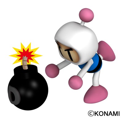 画像ギャラリー No.002のサムネイル画像 / 「キングダムドラゴニオン」に「ボンバーマン」登場。爆弾を使った壁破壊で活躍