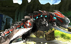 画像ギャラリー No.003のサムネイル画像 / スクエニのスマホ向け新作「EMPIRE IN THE STORM」iOS版の配信が本日スタート。最大3人で巨大モンスターを狩る3DアクションRPGが日本上陸