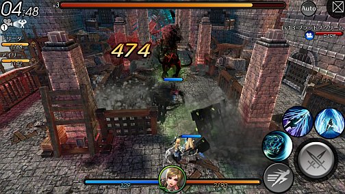 画像ギャラリー No.016のサムネイル画像 / 巨大モンスターとのド派手なバトルが熱い! スマホで楽しめる本格ハンティングアクション「EMPIRE IN THE STORM」のプレイレポートを掲載