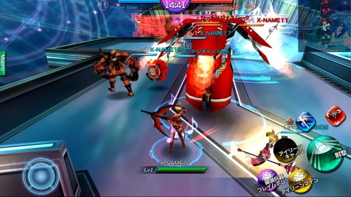 画像ギャラリー No.004のサムネイル画像 / チーム対戦型アクション「クロスワールド」Android向けαテストアプリを配信開始