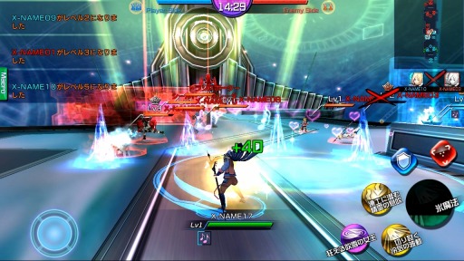 画像ギャラリー No.009のサムネイル画像 / チーム対戦型アクション「クロスワールド」Android向けαテストアプリを配信開始