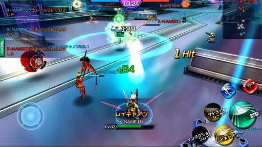 画像ギャラリー No.011のサムネイル画像 / チーム対戦型アクション「クロスワールド」Android向けαテストアプリを配信開始