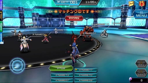 画像ギャラリー No.012のサムネイル画像 / チーム対戦型アクション「クロスワールド」Android向けαテストアプリを配信開始