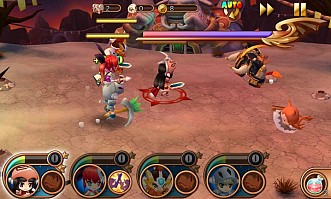 画像ギャラリー No.005のサムネイル画像 / 「DivinaCute」火焔山の妖怪「牛魔王」と炎斧「饕餮」が登場