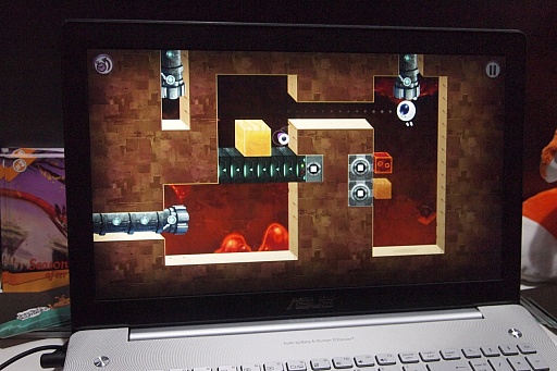 ���������꡼ No.004�Υ���ͥ������ / ��TGS 2014�ϻ׹��Ϥ�ȯ���Ϥǥ��ܥåȤ������褦�����襤���ꤴ�襤�ե�󥹻��ѥ��륲�����Tetrobot and Co.�ץץ쥤��ݡ���