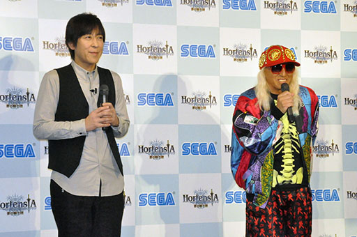 画像ギャラリー No.007のサムネイル画像 / ELTの伊藤一朗さんがゲームを遊んでDJ KOOさんに変身? 「オルタンシア・サーガ」新テレビCM発表会の模様をレポート