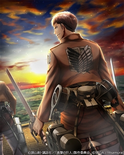 画像ギャラリー No.001のサムネイル画像 / 「オルサガ」，TVアニメ「進撃の巨人」とのコラボ限定ユニット最新情報を公開