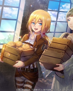 画像ギャラリー No.001のサムネイル画像 / 「オルタンシア・サーガ」,TVアニメ「進撃の巨人」とのコラボイベント第2弾が開催