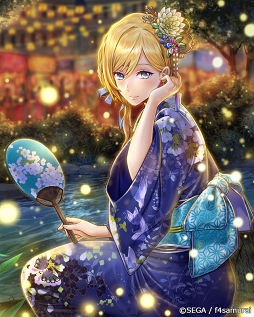 画像ギャラリー No.002のサムネイル画像 / 「オルサガ」,早見沙織さん演じる新15UR「エメーリエ」が限定浴衣ユニットとして登場