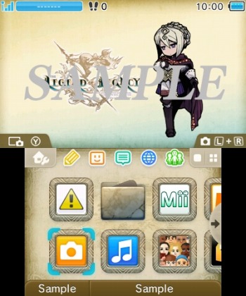 画像ギャラリー No.003のサムネイル画像 / 「レジェンド オブ レガシー」3DS用テーマの新デザイン8種類が配信スタート