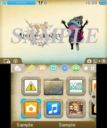 画像ギャラリー No.005のサムネイル画像 / 「レジェンド オブ レガシー」3DS用テーマの新デザイン8種類が配信スタート