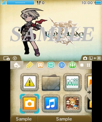 画像ギャラリー No.006のサムネイル画像 / 「レジェンド オブ レガシー」3DS用テーマの新デザイン8種類が配信スタート