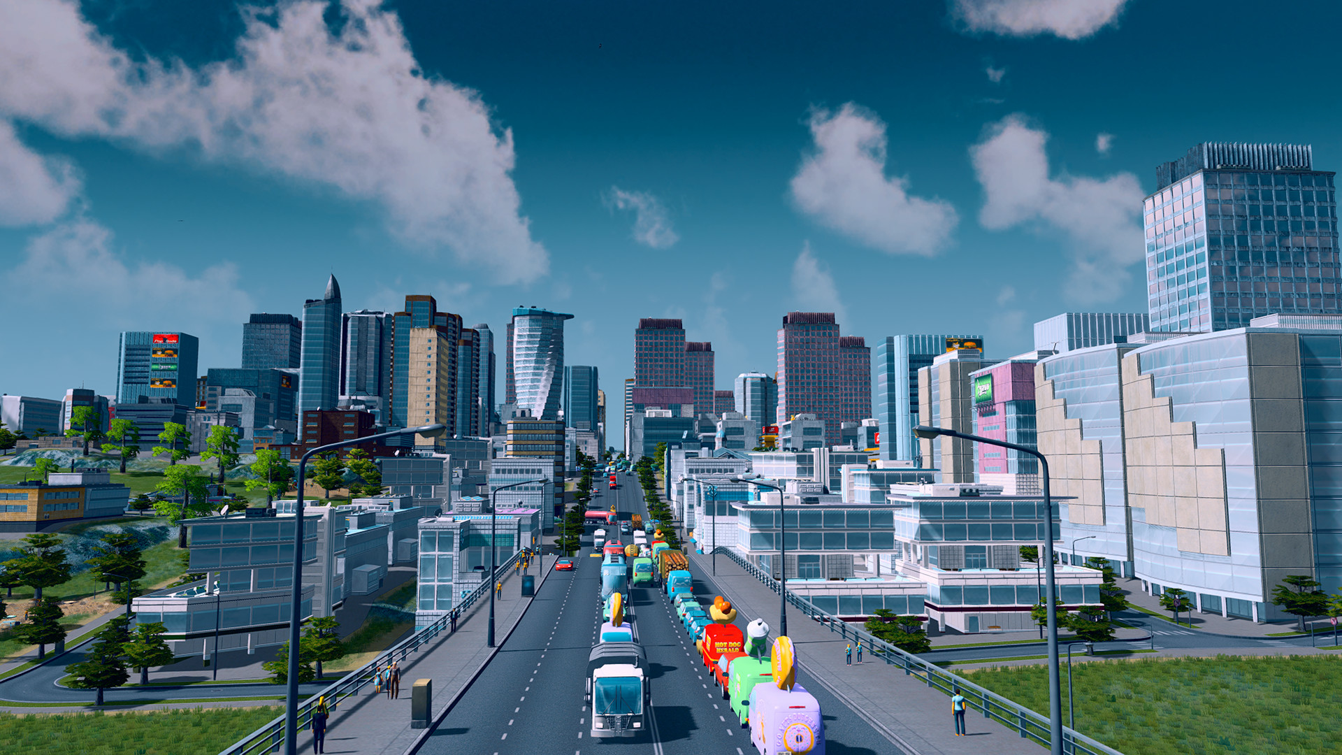 画像集/都市開発シミュレーションゲーム「Cities: Skylines」の発売日が2015年3月10日に決定。街づくりの雰囲気が確認できる