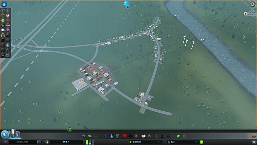 欧米でヒット中の都市建設シム Cities Skylines をレビュー きれいにカーブを描いた道路を自由に引いて 理想の都市建設を目指せ