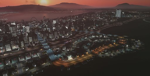 Cities Skylines の昼夜表現はdlc After Dark がなくても無料パッチで実装