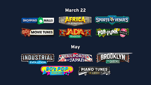 画像ギャラリー No.003のサムネイル画像 / 「Cities: Skylines」,日本の鉄道風景を再現する「Railroads of Japan」など多数のDLCをリリースする「Cities: Skylines World Tour - The Last Stops」を発表