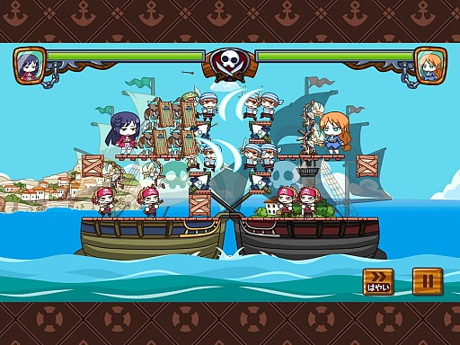 画像集#004のサムネイル/海賊の魂が,ドンッ! とぶつかる。スマホ向けシミュレーション「どっかーん海賊団」を紹介する「(ほぼ)日刊スマホゲーム通信」第697回