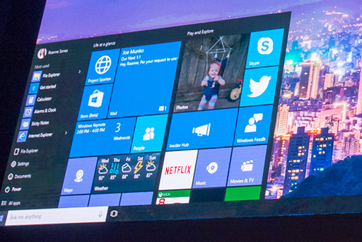 ���������꡼ No.009�Υ���ͥ������ / ��COMPUTEX�ϥ�꡼����7��˹�����Windows 10�������䵡ǽ�����ԡ��뤵�줿Microsoft�ץ쥹����ե����