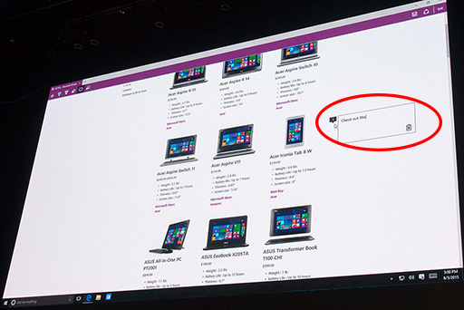 ���������꡼ No.014�Υ���ͥ������ / ��COMPUTEX�ϥ�꡼����7��˹�����Windows 10�������䵡ǽ�����ԡ��뤵�줿Microsoft�ץ쥹����ե����