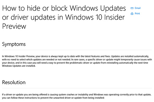 ���������꡼ No.002�Υ���ͥ������ / Windows 10 Insider Preview�����ˡ�Windows Update�μ�ư����Ŭ�ѡפ�֥��å��Ǥ���ġ��뤬�󶡤���롣�����ǤǤ�ư���̤��ǧ