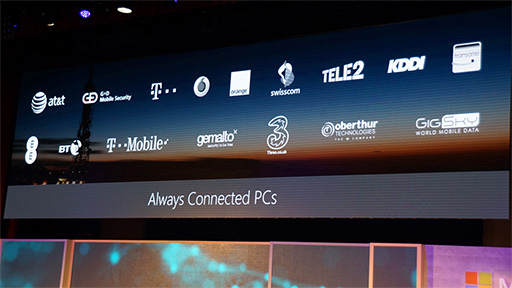 ���������꡼ No.003�Υ���ͥ������ / ��COMPUTEX�ϥ��ޥۤΤ褦�˾���ͥåȤˤĤʤ���PC��Always Connected PC�׹��ۤ�Microsoft��ȯɽ