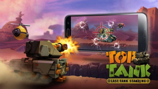 シューティングタンク対戦ゲーム Top Tank Androidで本日配信スタート