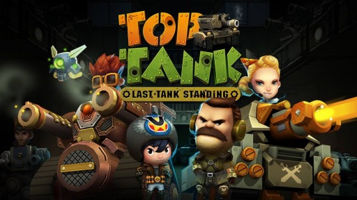 画像ギャラリー No.006のサムネイル画像 / シューティングタンク対戦ゲーム「Top Tank」Androidで本日配信スタート