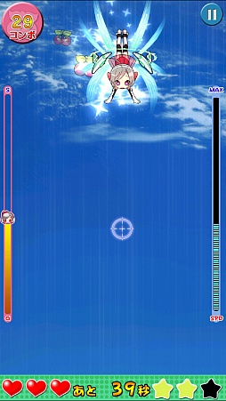 画像集#006のサムネイル/宇宙から地球へ出勤! スマートフォン向けアクション「レイちゃん、大気圏に突入する!」を紹介する「(ほぼ)日刊スマホゲーム通信」第664回