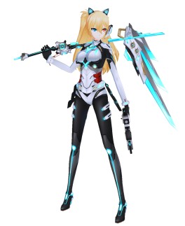 画像ギャラリー No.003のサムネイル画像 / 「CLOSERS」，特殊コスチューム「サイバネティックス」シリーズが実装