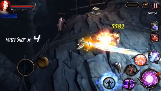 画像ギャラリー No.004のサムネイル画像 / 「ダークアベンジャー2」初の魔法系キャラクター「ウィザード」を3月26日に実装