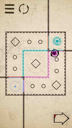 画像ギャラリー No.009のサムネイル画像 / 多彩なギミックが難しくも楽しい誘導型アクションパズルゲームの「Nimble Squiggles」を紹介する「（ほぼ）日刊スマホゲーム通信」第661回